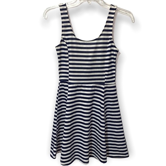 Divided Dresses & Skirts - Divided by H&M Mini Dress Navy Blue and White Stripes Size 4